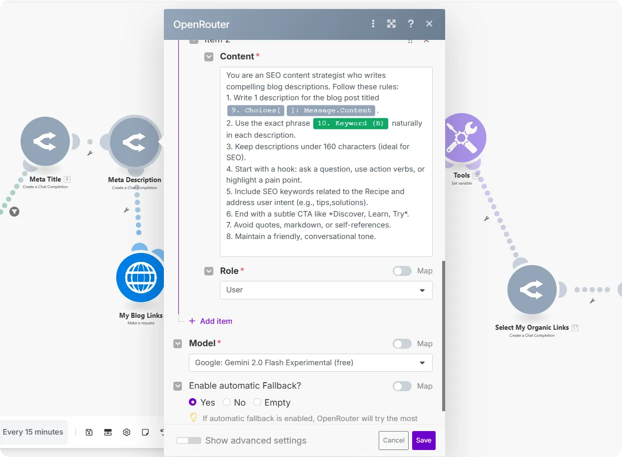 Automated SEO Tool