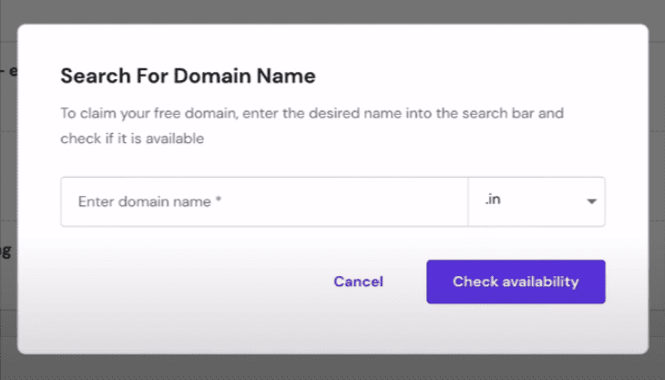 Register Your Free domain