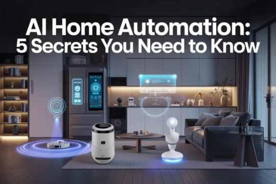 AI Home Automation: 5 Secrets You NEED To Know