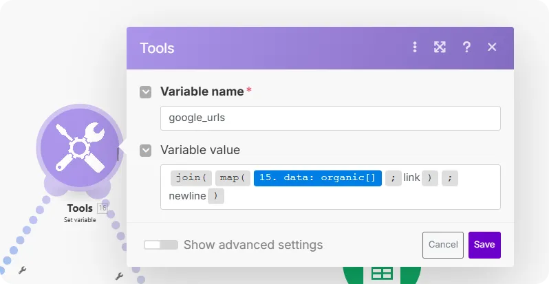 Automated SEO Tool: Ignite Article Ranking with 8 Brilliant AI Steps 11 Store SERP URLs for Analysis